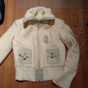 Sicily Wool/Leather Coat